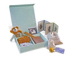 LUVION® Baby Memory Box - Herinneringsdoos - Baby Geschenkset - Kraamcadeau - Babyshower – 23 delig Cadeau - Jongen - Meisje