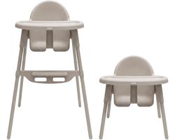 LUVION® Essential 2-in-1 Kinderstoel – Groeit mee van baby tot peuter - Beige
