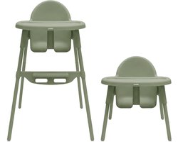 LUVION® Essential 2-in-1 Kinderstoel – Groeit mee van baby tot peuter - Groen