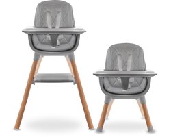 LUVION® High Chair Grey - Kinderstoel