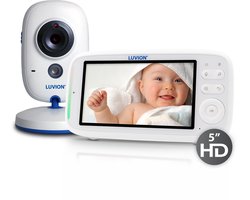 LUVION® Platinum Ultra - Babyfoon met Camera - Uitbreidbaar tot 4 Baby Camera's - Premium Baby Monitor