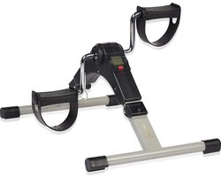 Luxari Stoelfiets - Inclusief computer -  Bureaufiets - Hometrainer - Deskbike - Beentrainer – Pedaaltrainer - Fietstrainer - Bewegingstrainer - Mini hometrainer