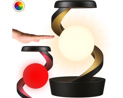 Luxe 360° Draaibare LED Spiraal Tafellamp - Led Bureaulamp - Led Lamp – RGB Lamp - Draadloze Oplader - Bureaulamp - LED Nachtlampje