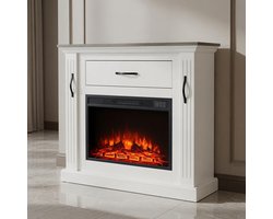 Luxe 3D Elektrische Open Haard - Open Haard TV Meubel 150 - Medahomestore
