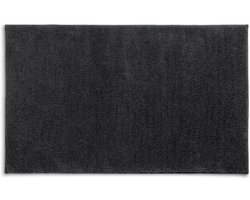 Luxe Antislip Badmat Donkergrijs Zacht en Wasbaar Gemaakt van Gerecycled Materiaal