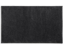 Luxe Antislip Badmat Donkergrijs Zacht en Wasbaar Gemaakt van Gerecycled Materiaal