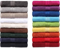 Luxe Badstof Handdoeken van Puur Katoen - 20 Kleuren & 8 Maten
