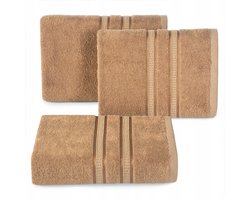 Luxe Bamboe Handdoek 50x90cm Lichtbruin 500g/m² - Zacht & Absorberend