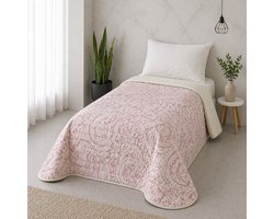 Luxe Bedsprei - Zomerdeken - Deken - Boutis - 180 x 240 cm - 1 persoon - Gematlasseerd - Blink