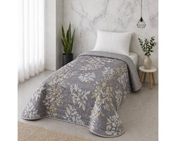 Luxe Bedsprei - Zomerdeken - Deken - Boutis - 180 x 240 cm - 1 persoon - Gematlasseerd - Bloom