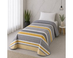 Luxe Bedsprei - Zomerdeken - Deken - Boutis - 180 x 240 cm - 1 persoon - Gematlasseerd - Velya