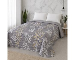 Luxe Bedsprei - Zomerdeken - Deken - Boutis - 240 x 270 cm - 2 personen - Gematlasseerd - Bloom