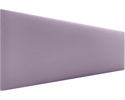 Luxe Bekleed Hoofdbord in Velours of Leerlook voor Bedden 120 tot 140 cm Breed