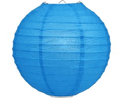 Luxe bol lampion Ø 25 cm - Blauw