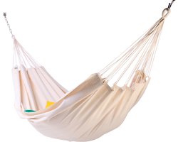 Luxe Braziliaanse Hangmat - 100% Braziliaans Katoen - Familie - Extra Stevig -Natural - XXL