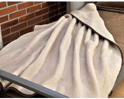 Luxe Camel Wollen Dekbed 200x200cm - Warm & Ademend