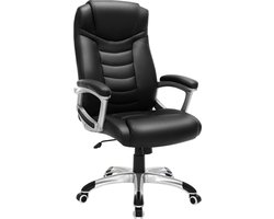 Luxe Design Manager Bureaustoel - Ergonomische Directie Managerstoel - Ergonomisch Kunst Leder - Zware Belasting