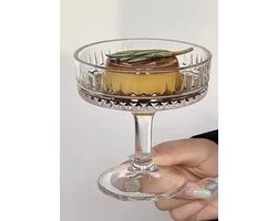 Luxe dessertglazen - ijscoupe glazen - Cocktail glazen - Sorbet glazen - Schaaltjes - 6 Stuks