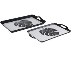 Luxe dienblad met afdruk 51 x 34 x 5 cm