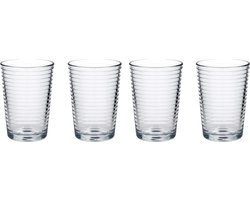 Luxe Drinkglazen - 200ml/20cl - (4 Stuks) - Drinkglas - Limonadeglazen - Glas - Hoogwaardige kwaliteit - Glazenset - Drinkglazen