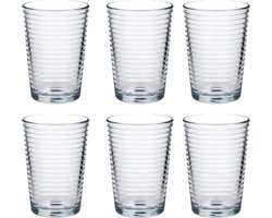 Luxe Drinkglazen - 200ml/20cl - (4 Stuks) - Drinkglas - Limonadeglazen - Glas - Hoogwaardige kwaliteit - Glazenset - Drinkglazen