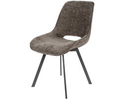 Luxe Eetkamerstoel Draaibaar Set van 4 - Eetkamer Stoelen - Industriële Stoel - Eetafelstoel / Keukenstoel - Eetgroep voor 4 personen - Eetstoelen 4 set - Eet Stoelen