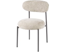 Luxe Eetkamerstoel met Armleuning Set van 2 - Eetkamer Stoelen - Industriële Stoel - Eetafelstoel / Keukenstoel - Eetgroep voor 2 personen - Eetstoelen 2 set - Eet Stoelen