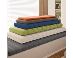 Luxe Fluwelen Bankkussen voor Erker of Vensterbank - Waterdicht & Antislip