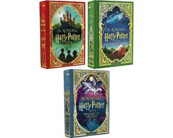 Luxe Geïllustreerde Harry Potter Boekenset (3 Delige Editie)