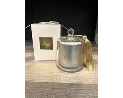 Luxe Geurkaars “Merci” met Stolp | Viva Femme | Kaarsen | Cadeau