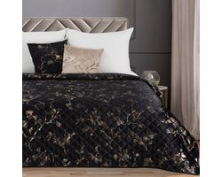 Luxe Gewatteerde Plaid 200x220cm met Bloemendessin - BLINK5