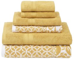 Luxe handdoeken set - 6 stuks - 100% katoen - zacht en absorberend