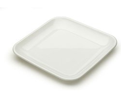 Luxe herbruikbare fingerfood bakjes - Wit - 50 stuks - 6 x 6 x 1 cm - Amuse - Feest - Horeca - Duurzaam - White Party - Verjaardag - Vaderdag Cadeau - Papadag