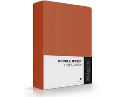 Luxe Hoeslaken - Terra - 140x200 cm - Jersey Stretch - Romanette