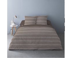 Luxe Katoen Flanel dekbedovertrek Emma Pepper - 240x220