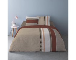 Luxe Katoen Percale Dekbedovertrek- 240 x 220cm Rhoda