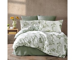 Luxe Katoenen Satijnen Dekbedovertrekset 220x200 cm