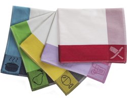 Luxe keukenhanddoeken assortiment 15 stuks (100% hoogwaardig katoen)