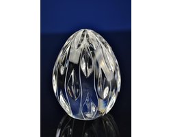 Luxe Kristallen Ei Ornament – Facet Geslepen en Elegant Design