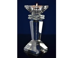 Luxe Kristallen Kaarsenhouder & Waxinelichthouder – Modern en Elegant Design