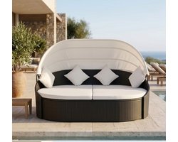 Luxe Ligbed – Bruin – Industrohome