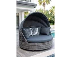 Luxe Ligbed – Grijs – Industrohome