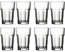 Luxe Longdrinkglazen - 375ml/37.5cl - (8 Stuks) - Drinkglas - Limonadeglazen - Glas - Hoogwaardige kwaliteit - Glazenset - Drinkglazen - Cocktailglazen