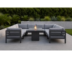 Luxe Loungeset – Weerbestendig – Grijs – Industrohome