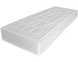 Luxe Manilva pocketveringmatras met bies en 3d toplaag 21 cm