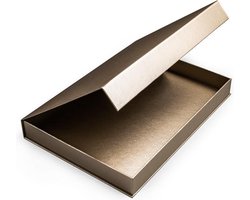 Luxe opbergdoos A4 goud