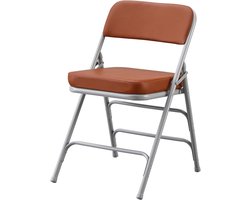 Luxe Opvouwbare Klapstoel Met Superzacht Kussen – Bruin