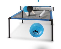 Luxe Pingpongtafel – Tafeltennistafel – Outdoor – Inclusief Batjes & Ballen – Volledige Set – Robuust Design – Toernooien – Blauw