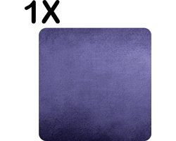 Luxe Placemat - Paarse Vegen Achtergrond - Set van 1 Placemats - 50x50 cm - 2 mm dik Vinyl - Anti Slip - Afneembaar