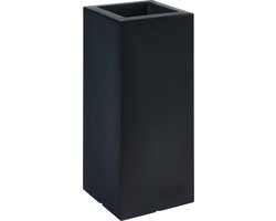 Luxe Plantenbak - Premium Quality P&B - 30x30x70 Antraciet - Duurzaam en Recycled Materiaal